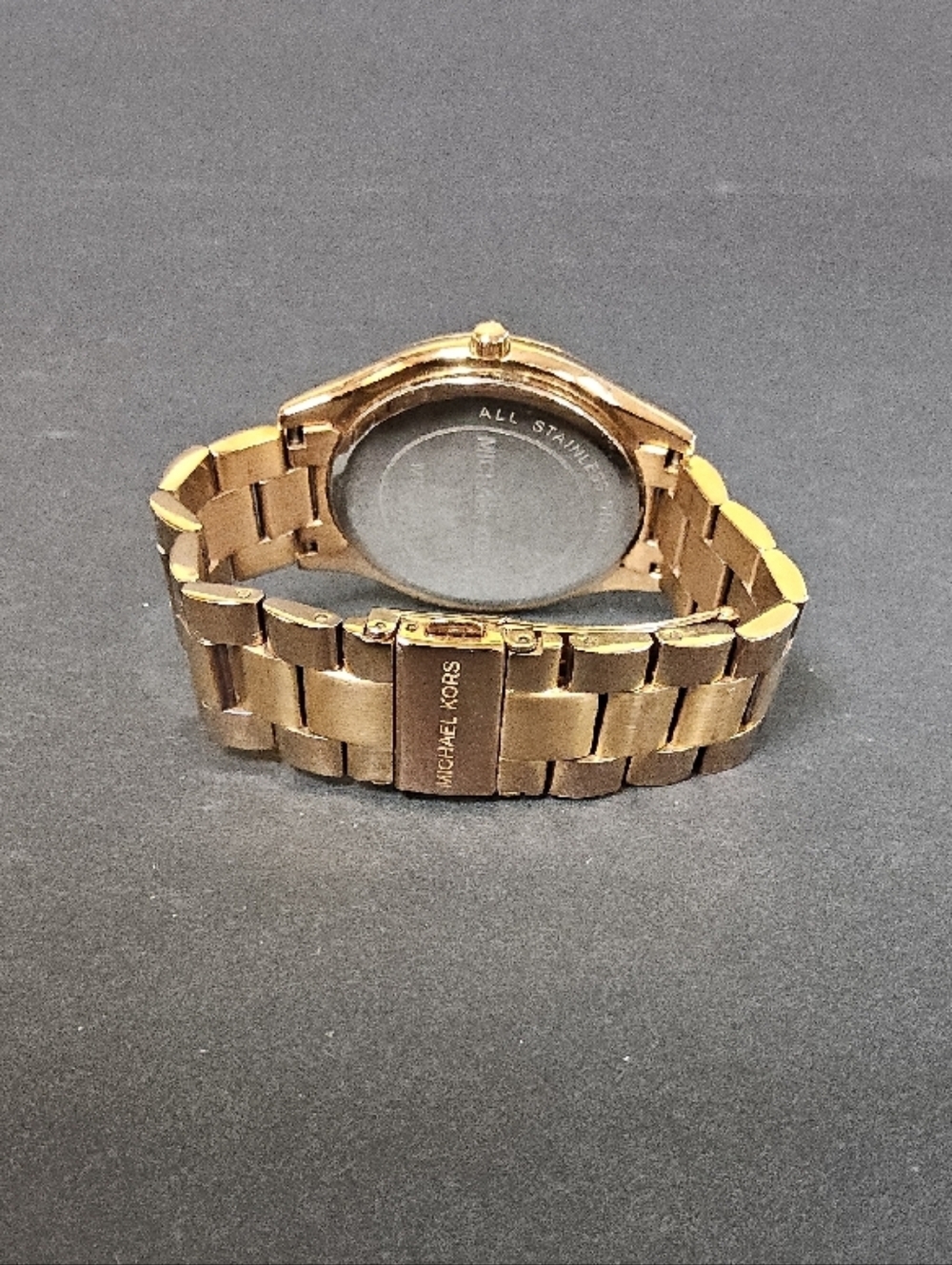 Michael Kors Womens Rose Gold Bracelet Watch with Rose Dial - Picture 6 of 6